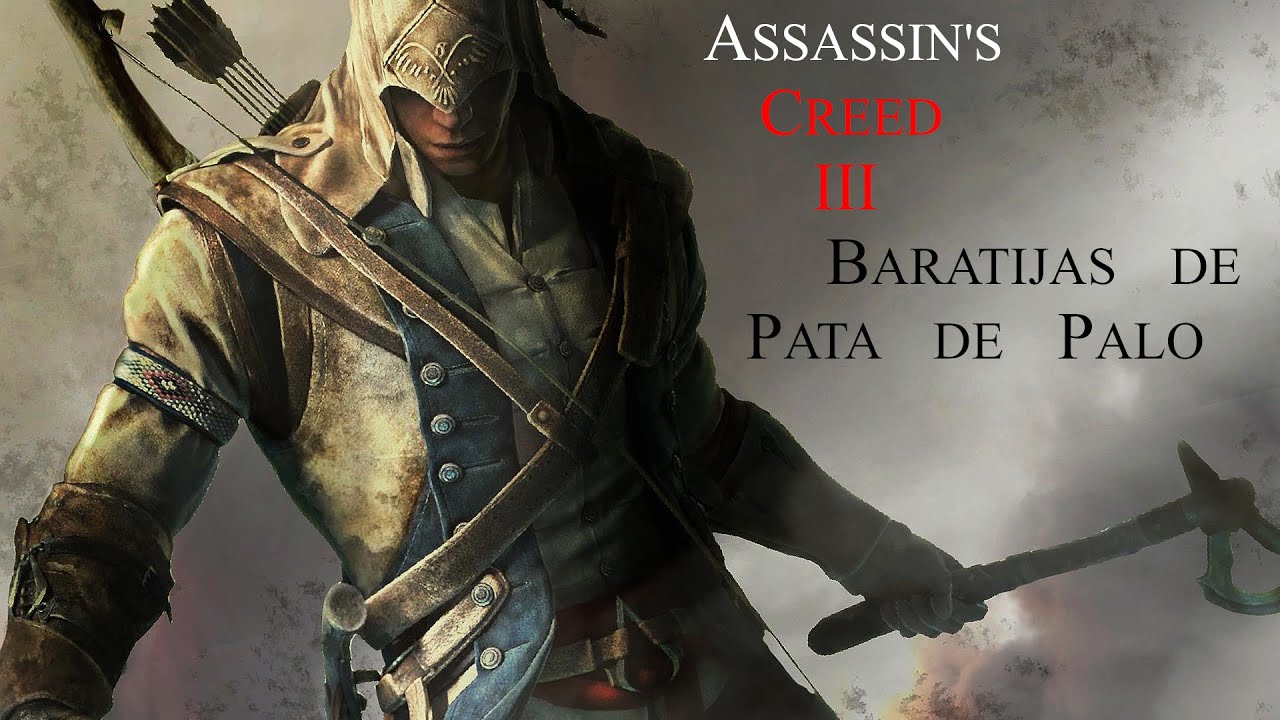 ASSASSIN'S CREED 3 - BARATIJAS DE PATA DE PALO