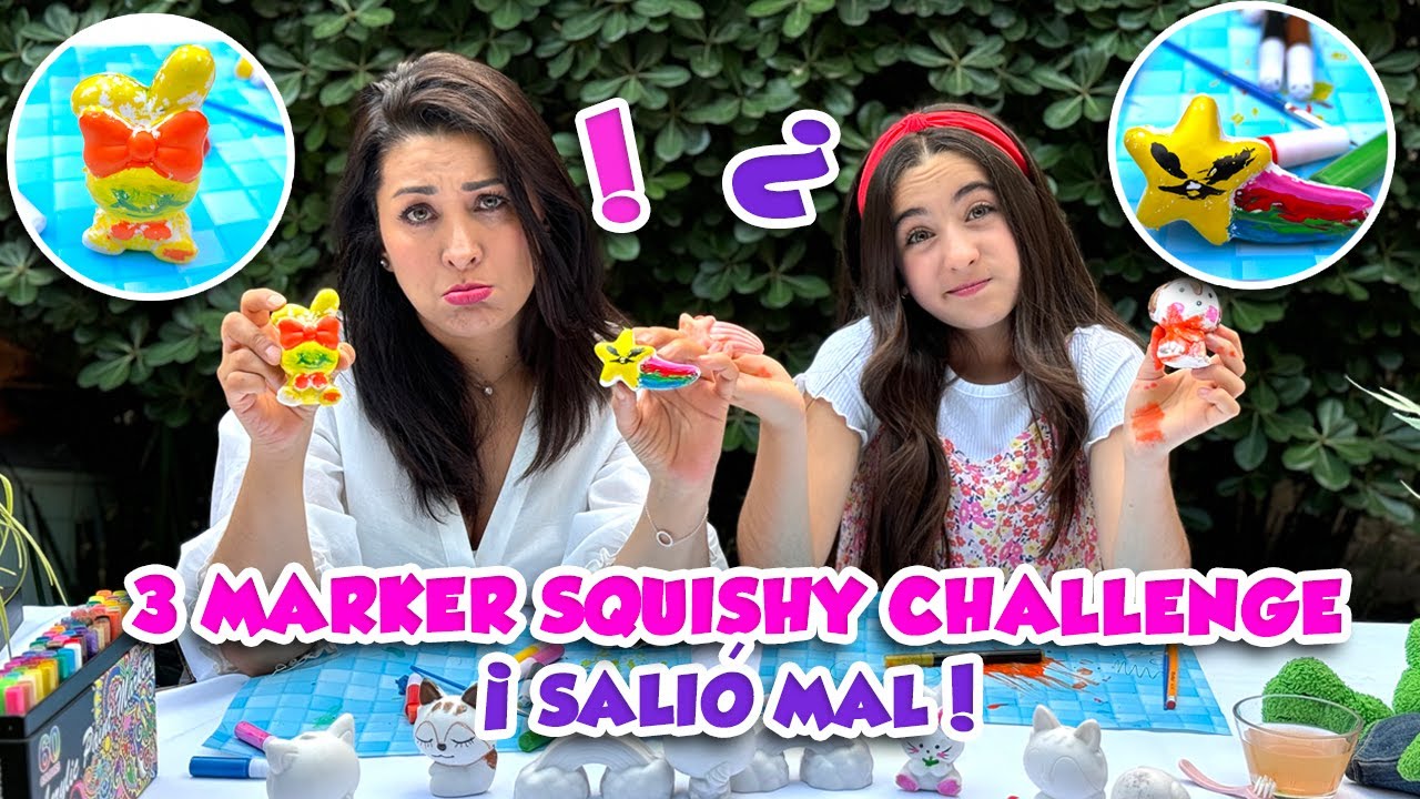3 MARKER SQUISHY CHALLENGE (SALE MAL)