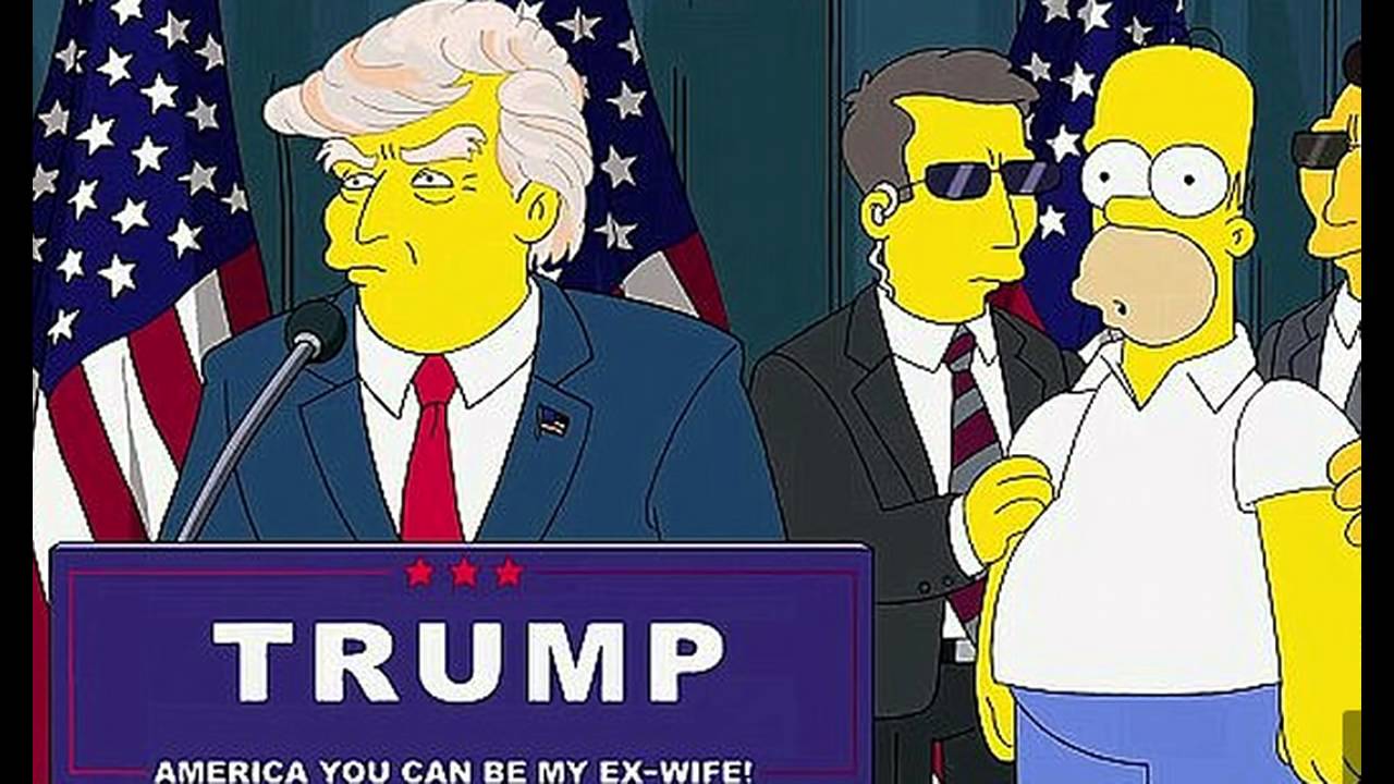 Epis&oacute;dios dos Simpsons do ano 2000 previu Trump presidente dos EUA?