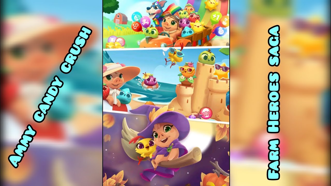 Farm Heroes saga level 601 to 607