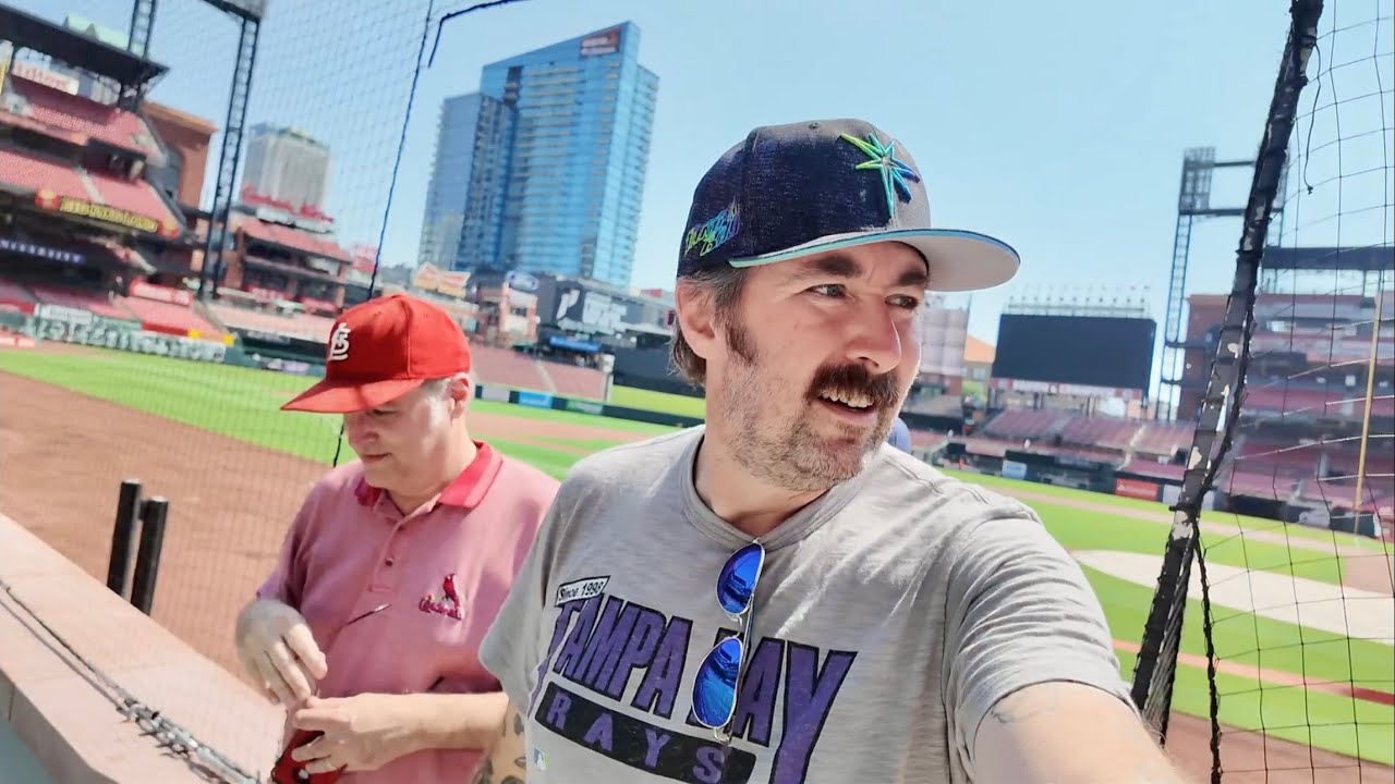 First Time At Busch Stadium - Classic Tour & In The Dugout - St Louis Cardinals Hall Of Fame Museum