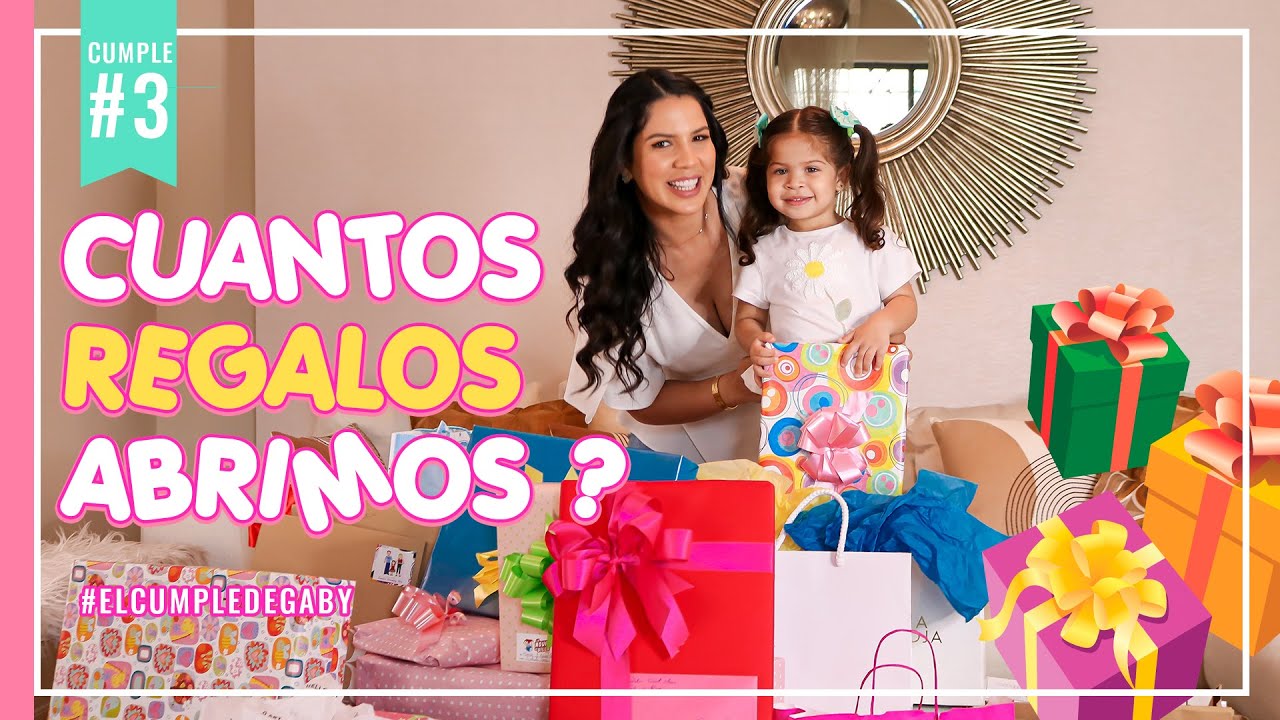 ABRIENDO TODOS LOS REGALOS DEL CUMPLE DE MI HIJA 🎁- @YubelkisPeralta