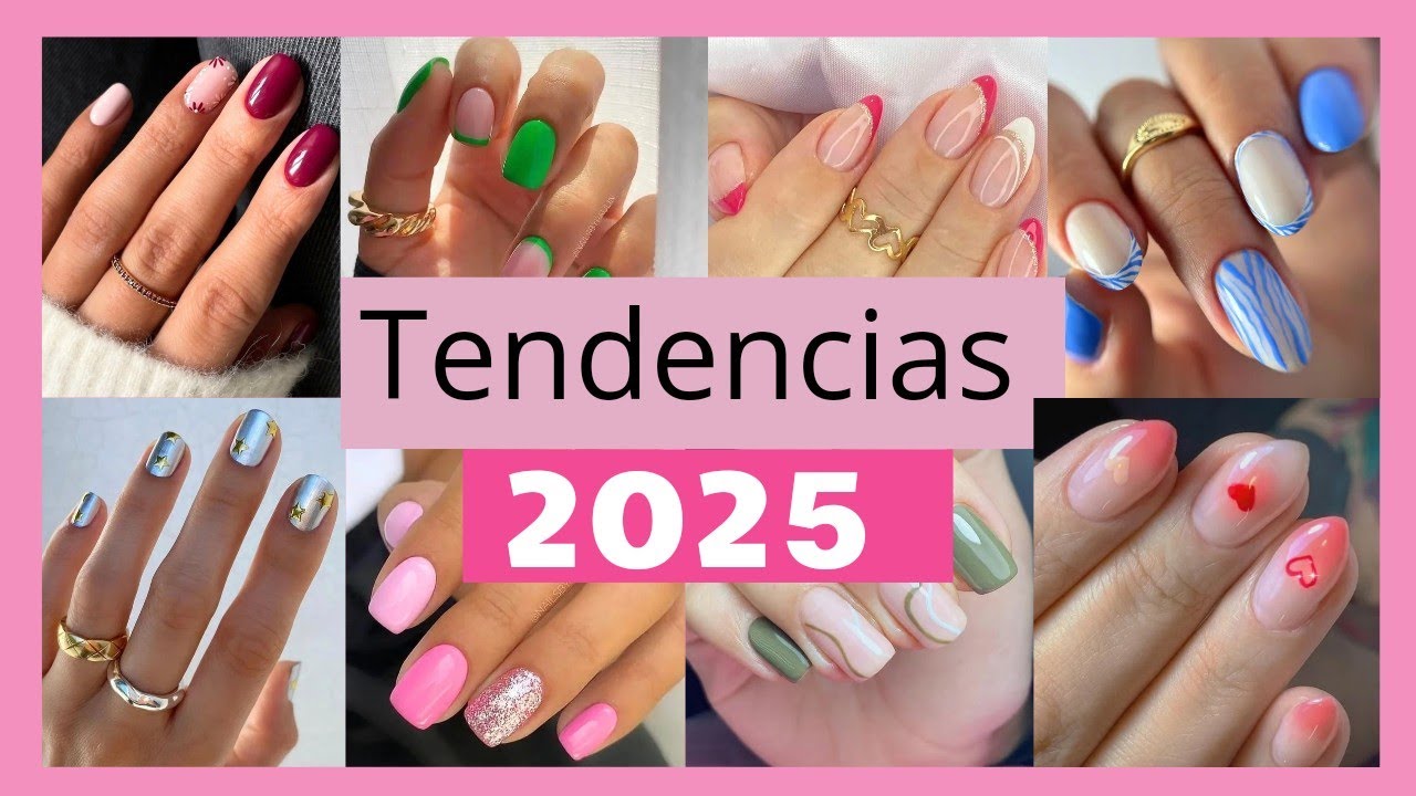 TENDENCIA en UÑAS 2025 que te Harán Brillar/Recopilación de uñas para año nuevo