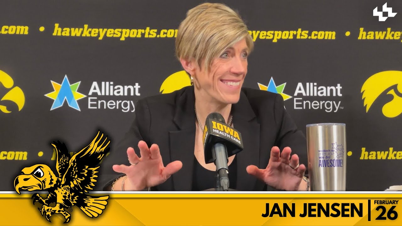 Jan Jensen - Illinois | Iowa Women's Basketball | Feb. 26