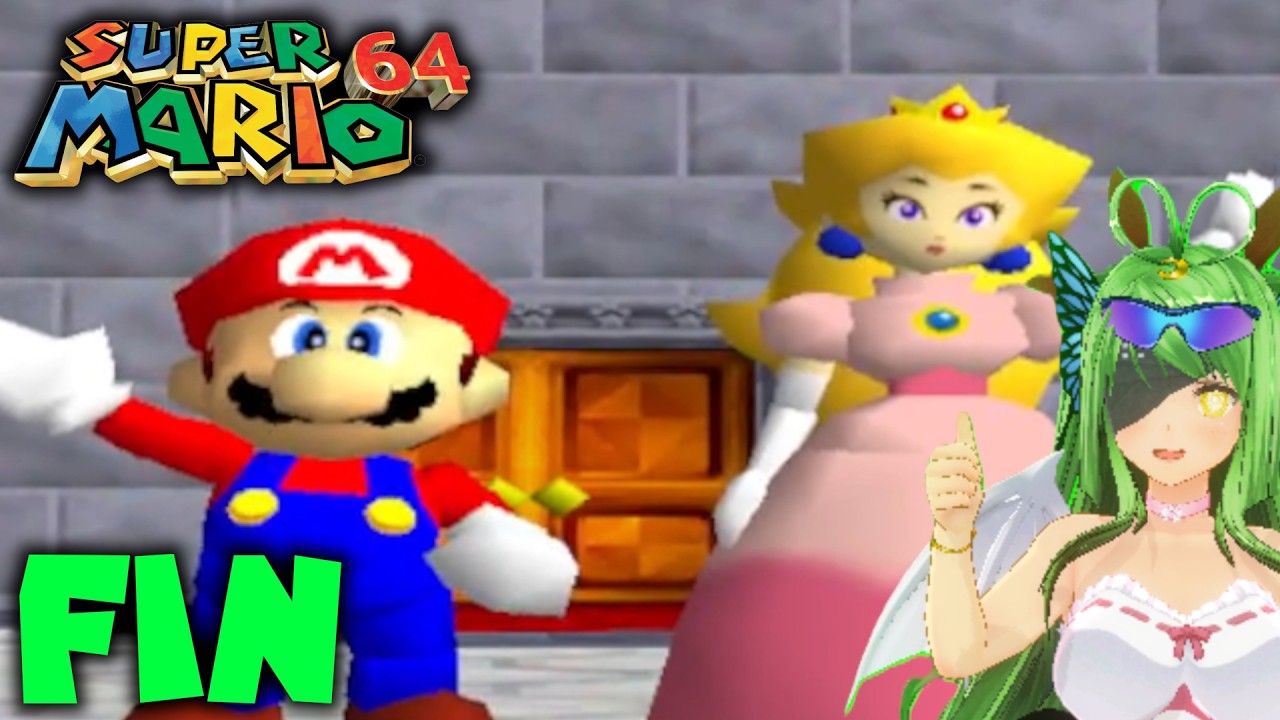 Je Termine le Jeu et Retrouve Peach - Super Mario 64 FIN