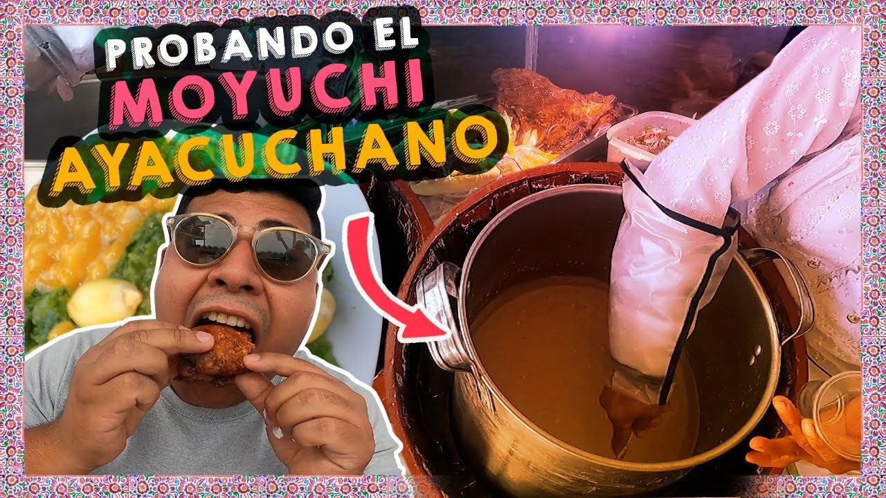 Probando Comida callejera en  AYACUCHO | Muyuchi helado artesanal