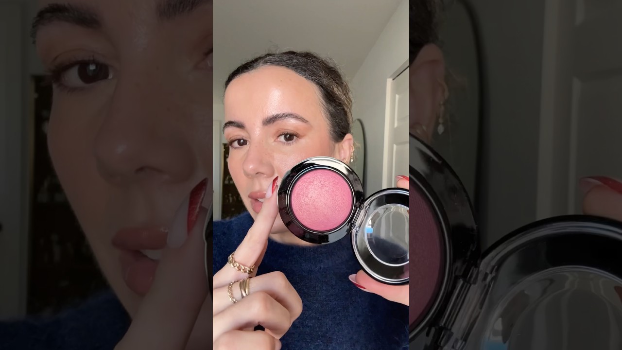 Пробую Mac Petal Power #maccosmetics #macblush #shorts