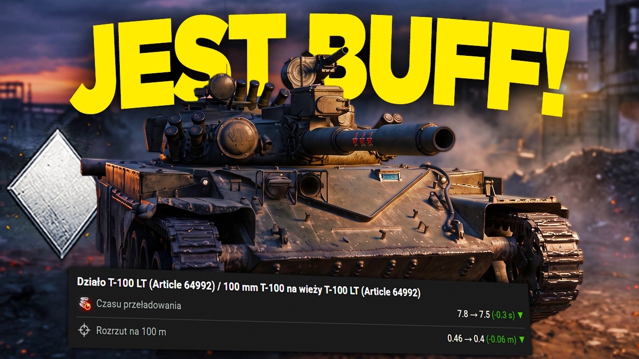 THIS BUFF WAS WELL-DESERVED - T-100 LT