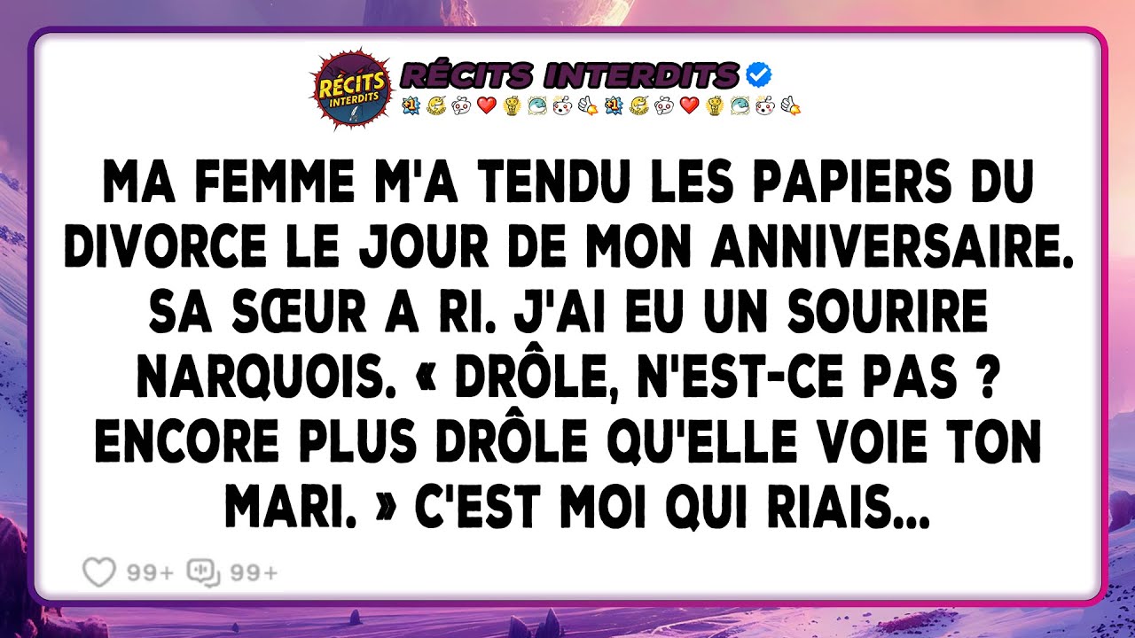 Ma Femme A Essayé De Gâcher Mon Anniversaire En Me Remettant Les Papiers Du Divorce, Pendant Que…