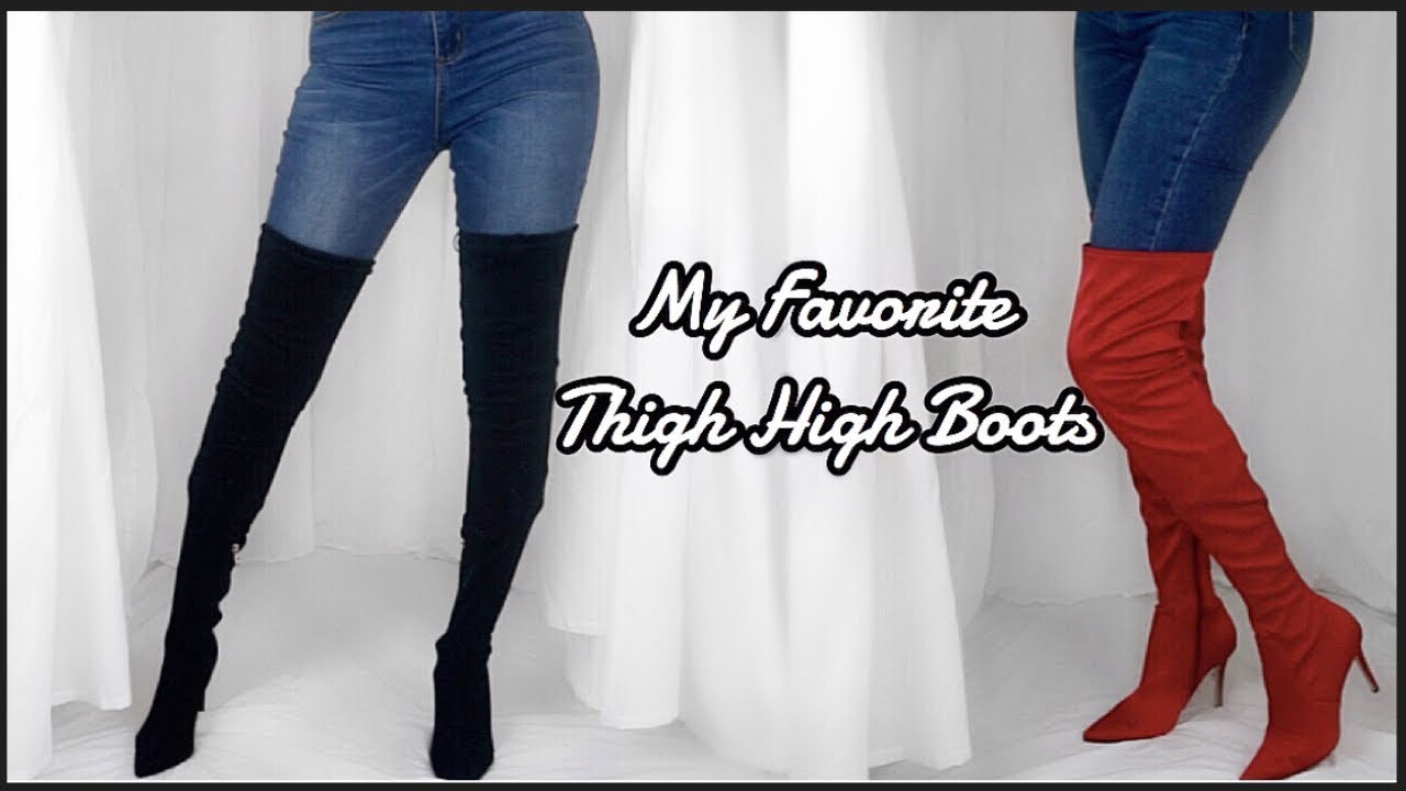 #TALLQUEENS SERIES || MY FAVORITE THIGH HIGH BOOTS + A TRICK ON HOW TO KEEP YOUR BOOTS FROM FALLING