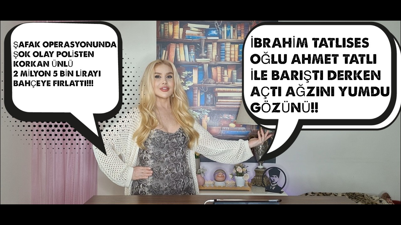 İbrahim Tatlıses Oğlu Ahmet Tatlı İle Barıştı Derken A&ccedil;tı Ağzını Yumdu G&ouml;z&uuml;n&uuml;!!! 