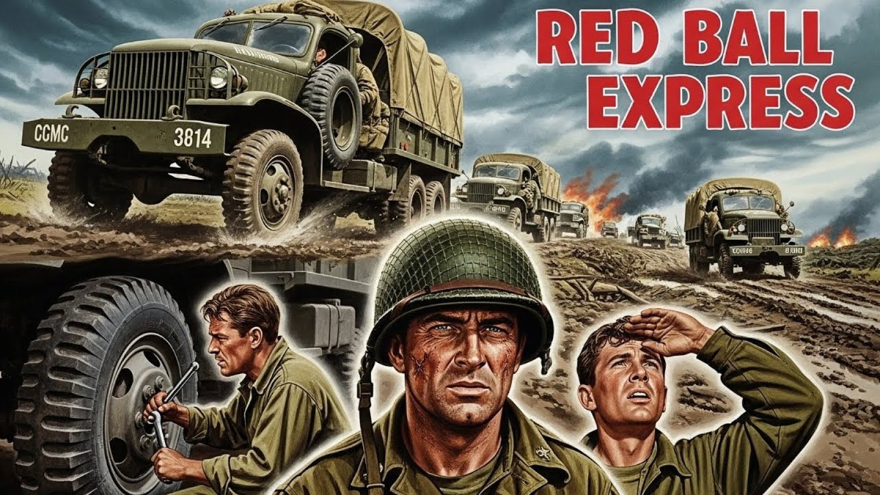 Jeff Chandler | Red Ball Express – Dramafilm ansehen (Deutsche Synchronisation)