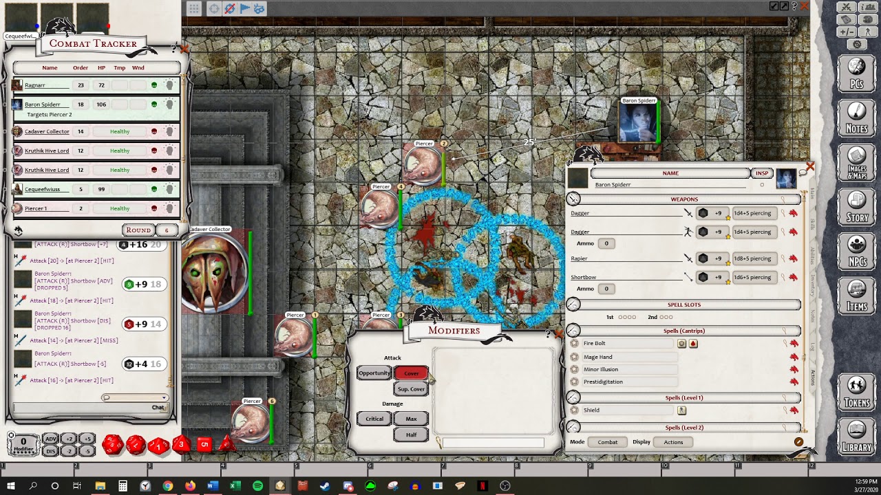 Player Combat Tutorial | Fantasy Grounds