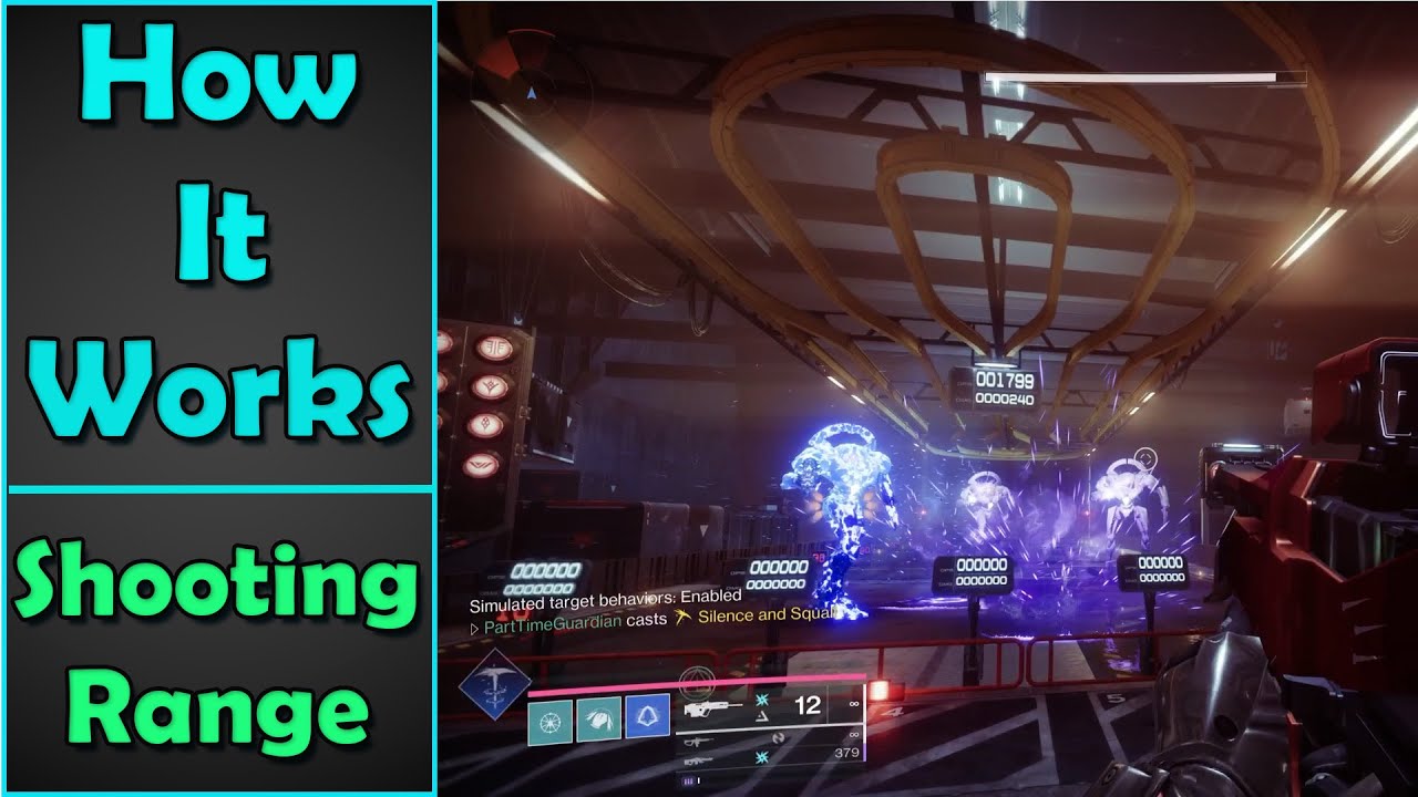 How the new Shooting Range works in Destiny 2.