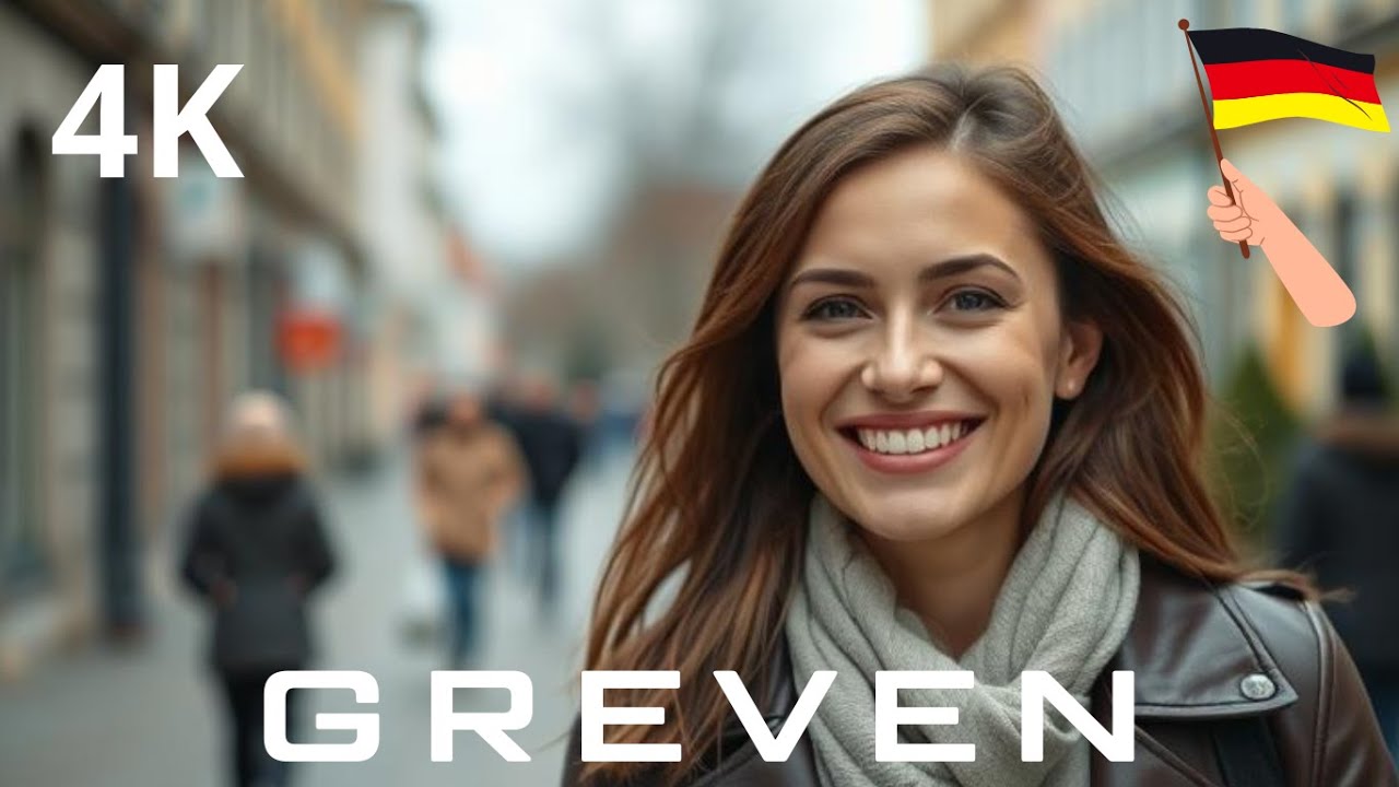 🇩🇪 Greven 4K Walking / The Germany / A Nature Lover’s Paradise