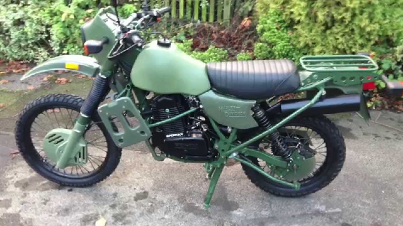 Harley Davidson MT 350 rebuild