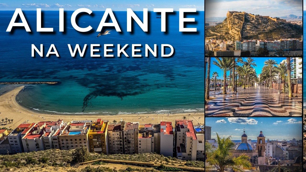 Alicante - Atrakcje na weekend - zamek na wzgórzu i piaszczysta plaża. Czego chcieć więcej?