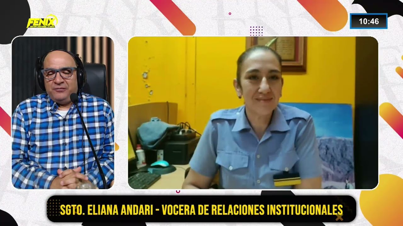 Sgto. Eliana Andari - Vocera de relaciones institucionales