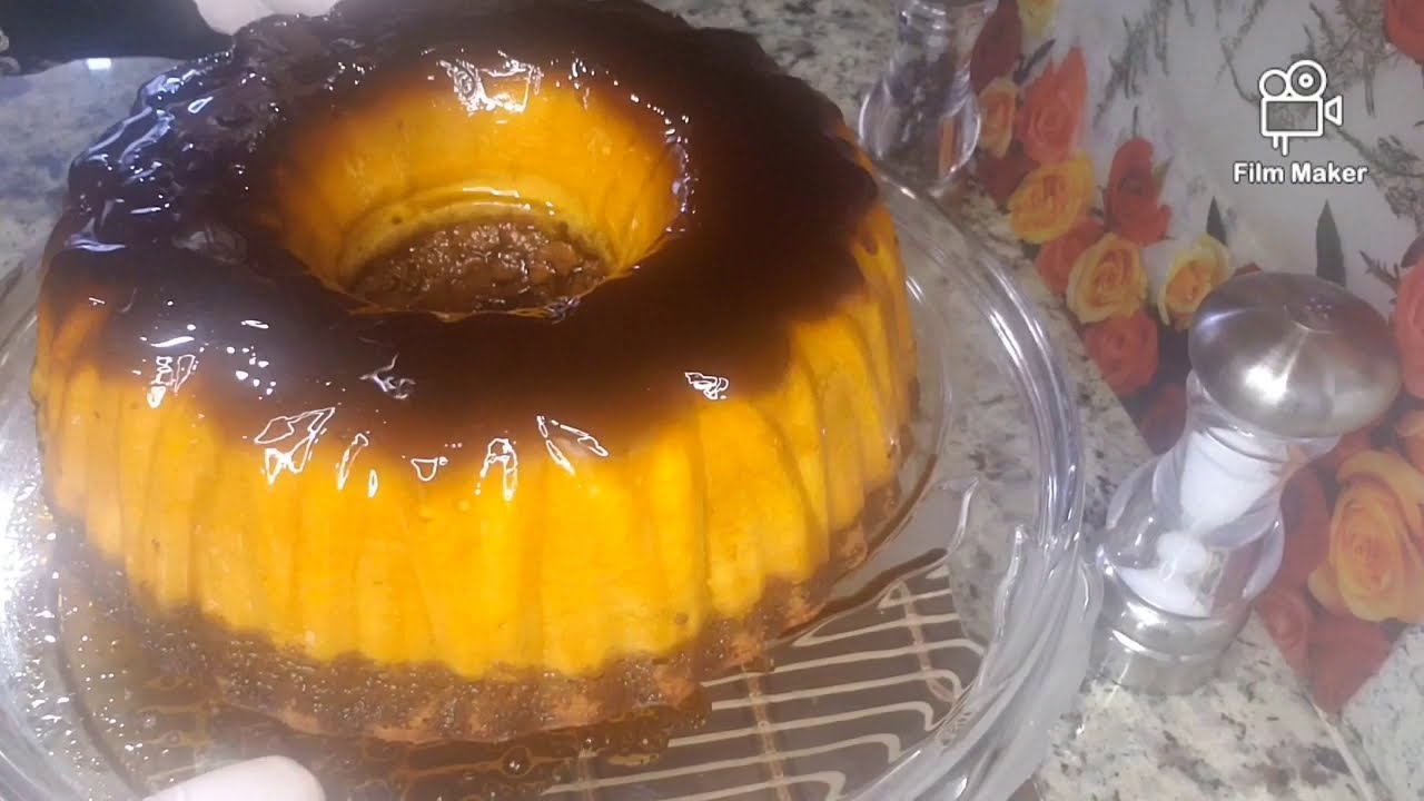 How to make cream caramel cake in the easiest way كيكة الكريم كراميل بأبسط طريقة(قادرة قادر)