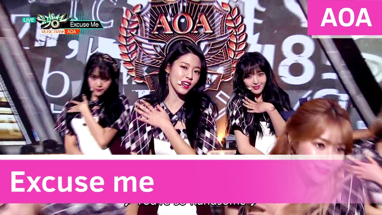 AOA - Excuse me [Music Bank / 2017.01.13]
