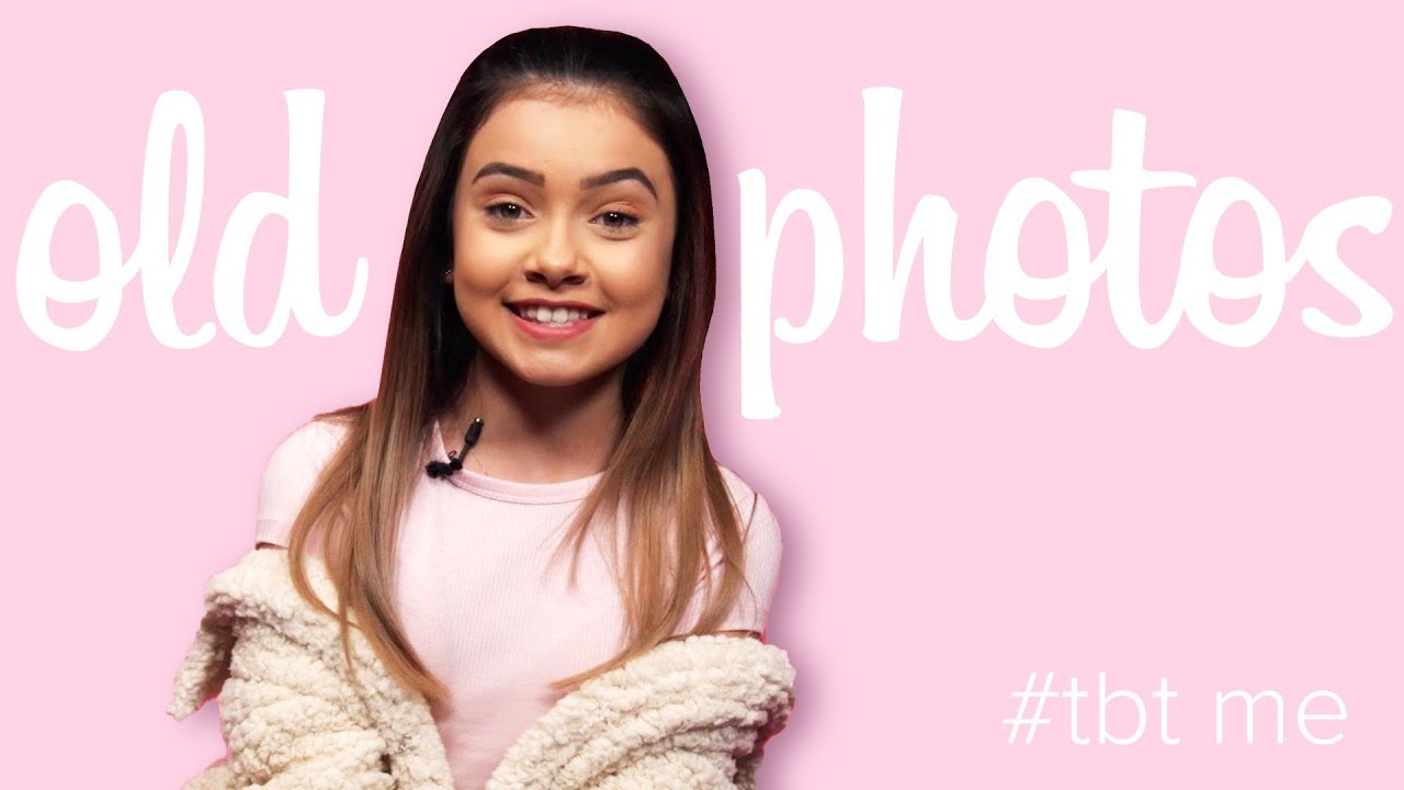 Sophie Michelle Reacts To Old Photos | #TBT ME
