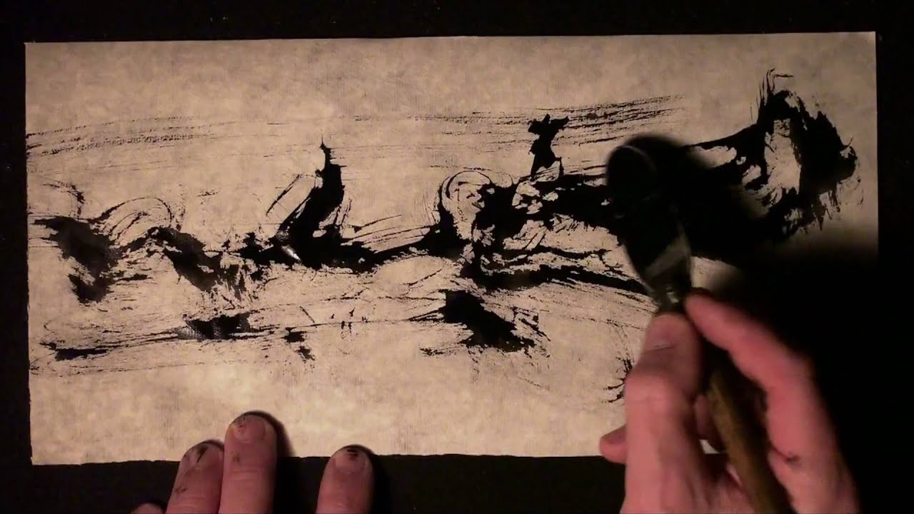 ZEN LANDSCAPE Magic of Zen art sumi-e painting