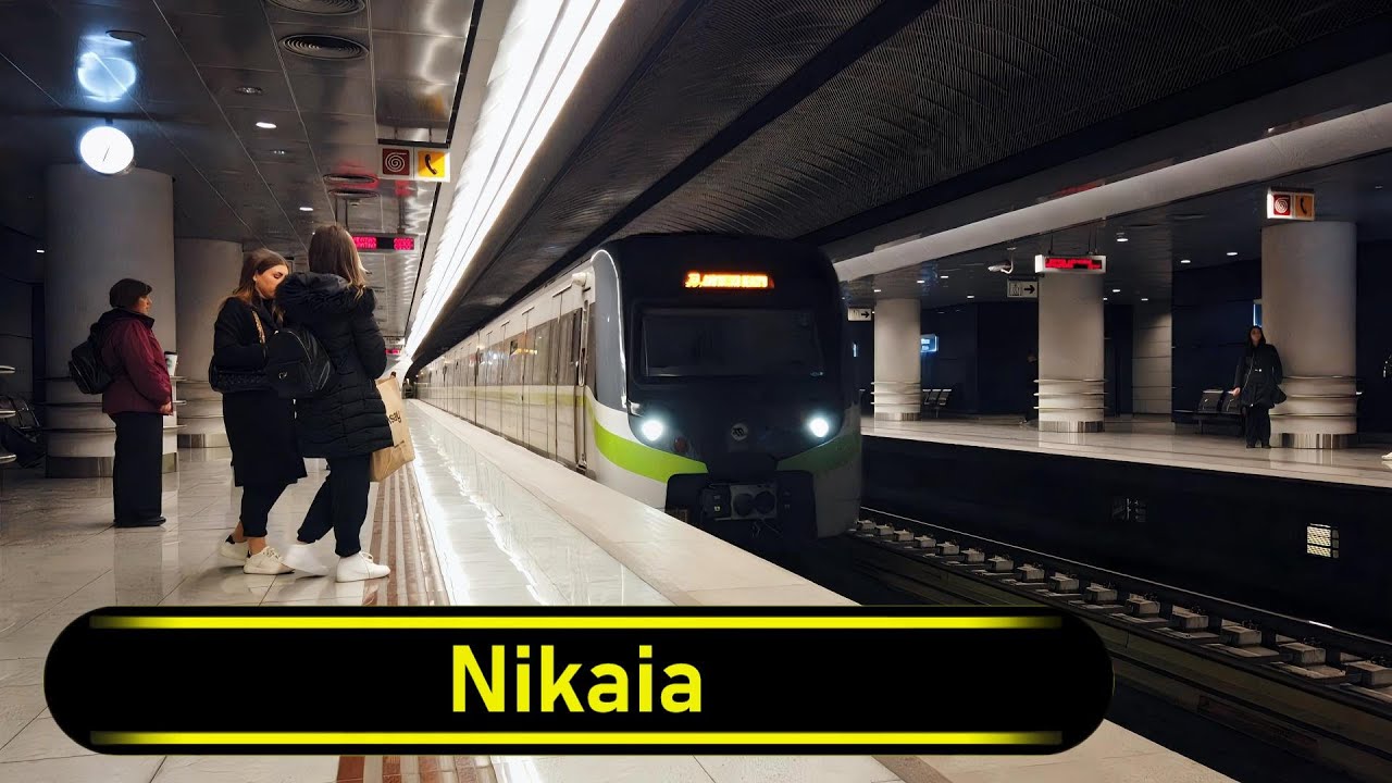 Metro Station Nikaia - Athens 🇬🇷 - Walkthrough 🚶