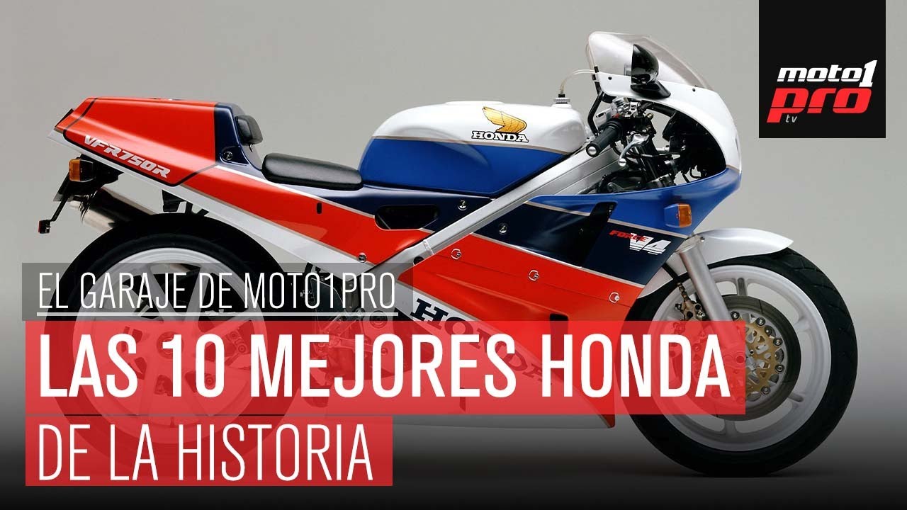 Las 10 MEJORES motos HONDA de la historia: Míticas