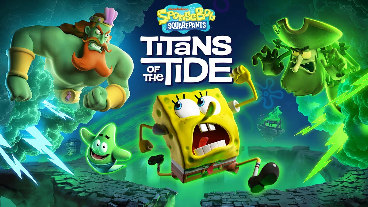 GAME SPONGEBOB TERBARU SERU BANGET! SpongeBob SquarePants: Titans of the Tide GAMEPLAY #1