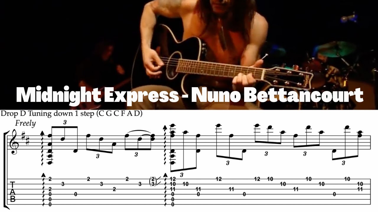 Think your guitar chops are good?? Think again!! Midnight Express - Nuno Bettancourt