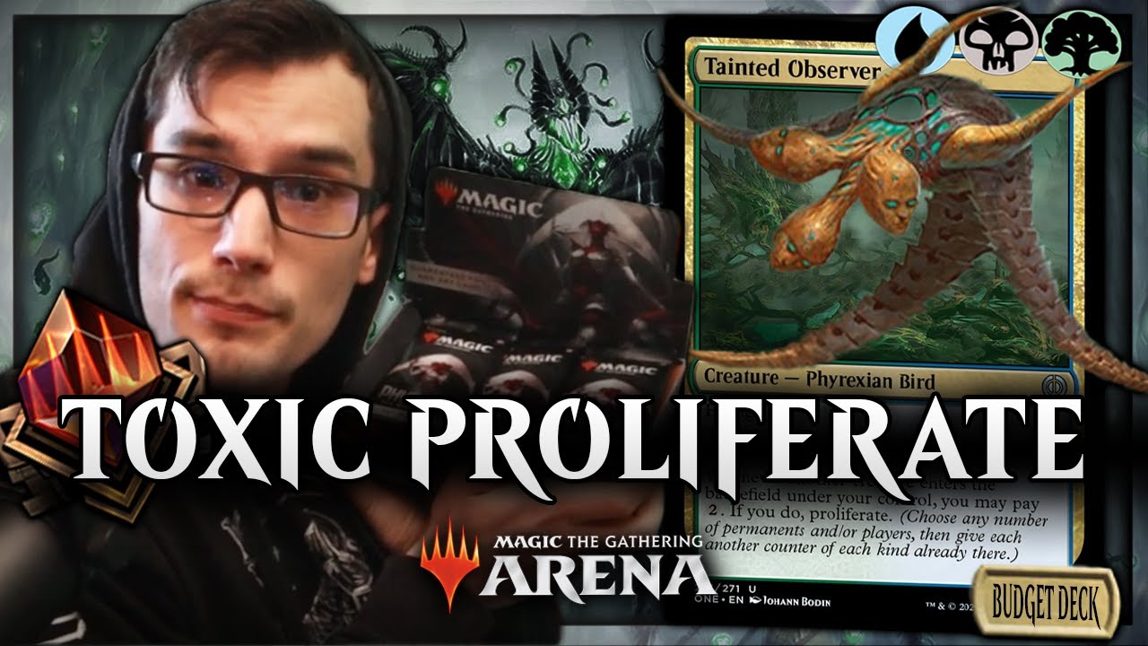 💧🌳💀NEW BEGINNER DECK IS ALMOST TOO STRONG! |  Sultai Toxic Proliferate MTG Arena Deck Guide