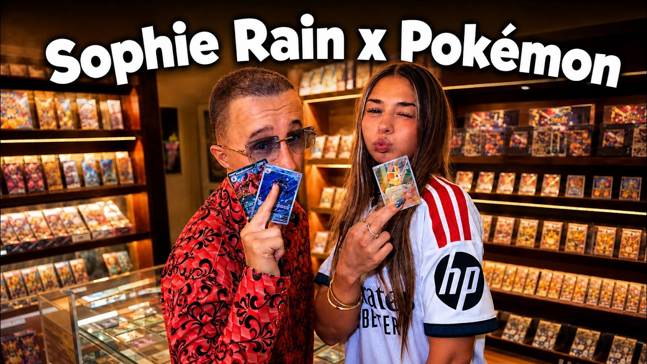 Открываем паки Pok&eacute;mon за 10 000 долларов вместе с Sophie Rain!!!