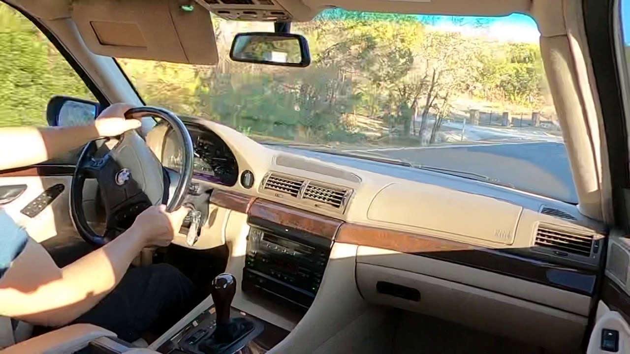 1998 BMW 740i Drive Along