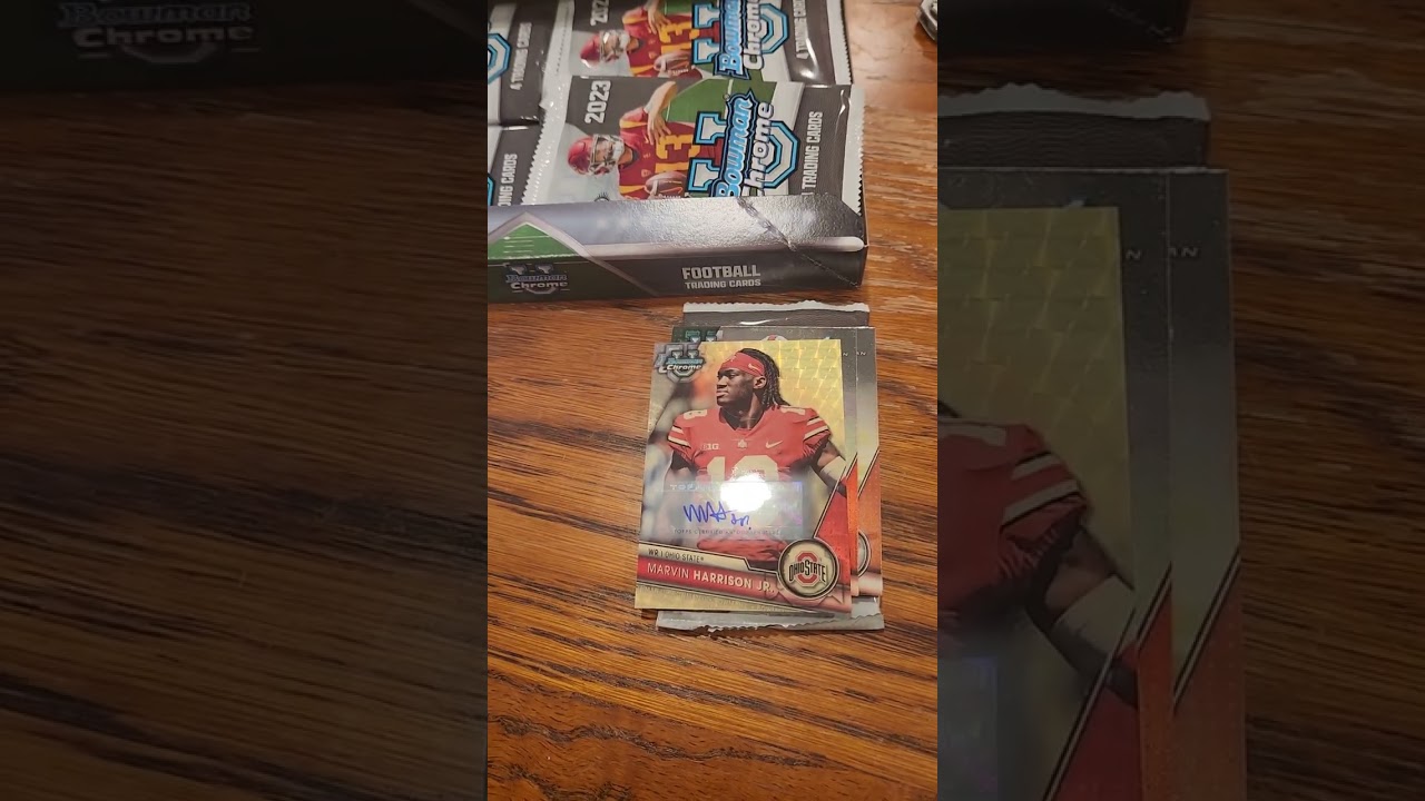 Marvin Harrison Jr. Superfractor Auto Variation 1/1 Pulled | The Biggest Pull Of My Life!!!!