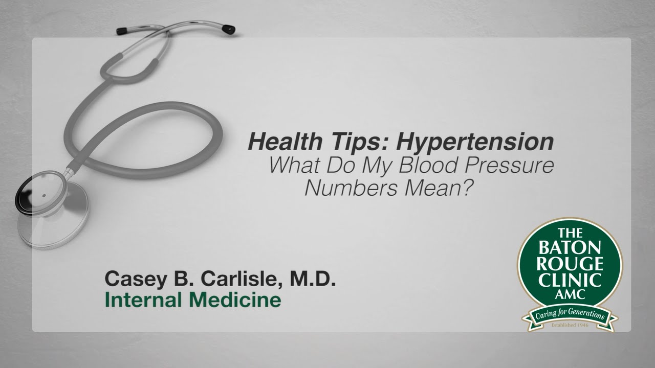 Health Tips: Hypertension