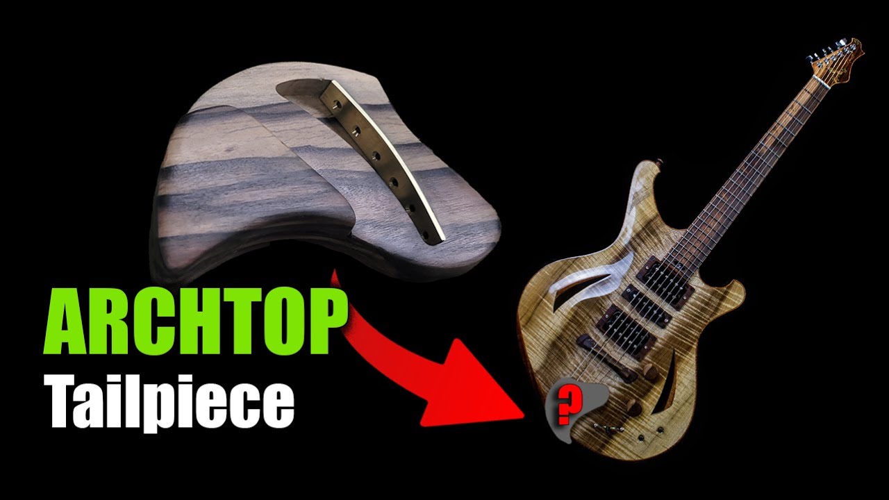 Handmade Archtop Guitar Tailpiece