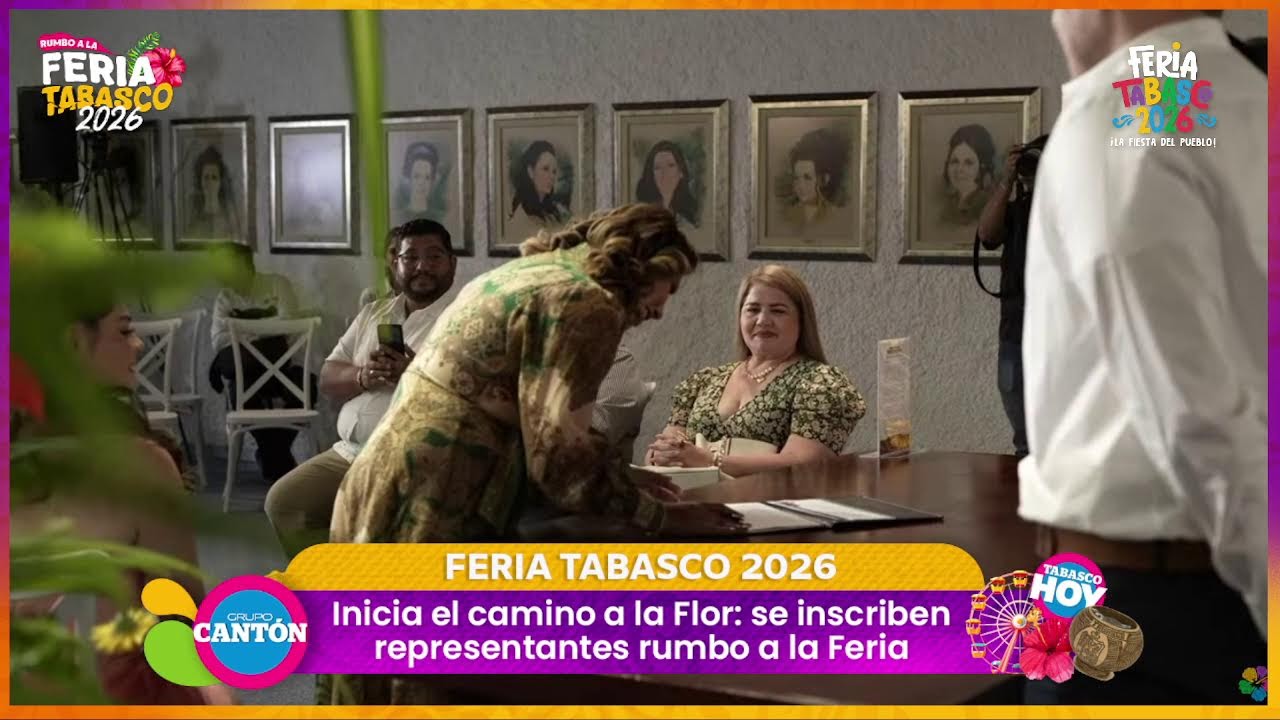 🌺✨ Inicia el camino a la Flor: se inscriben representantes rumbo a la Feria Tabasco 2026.