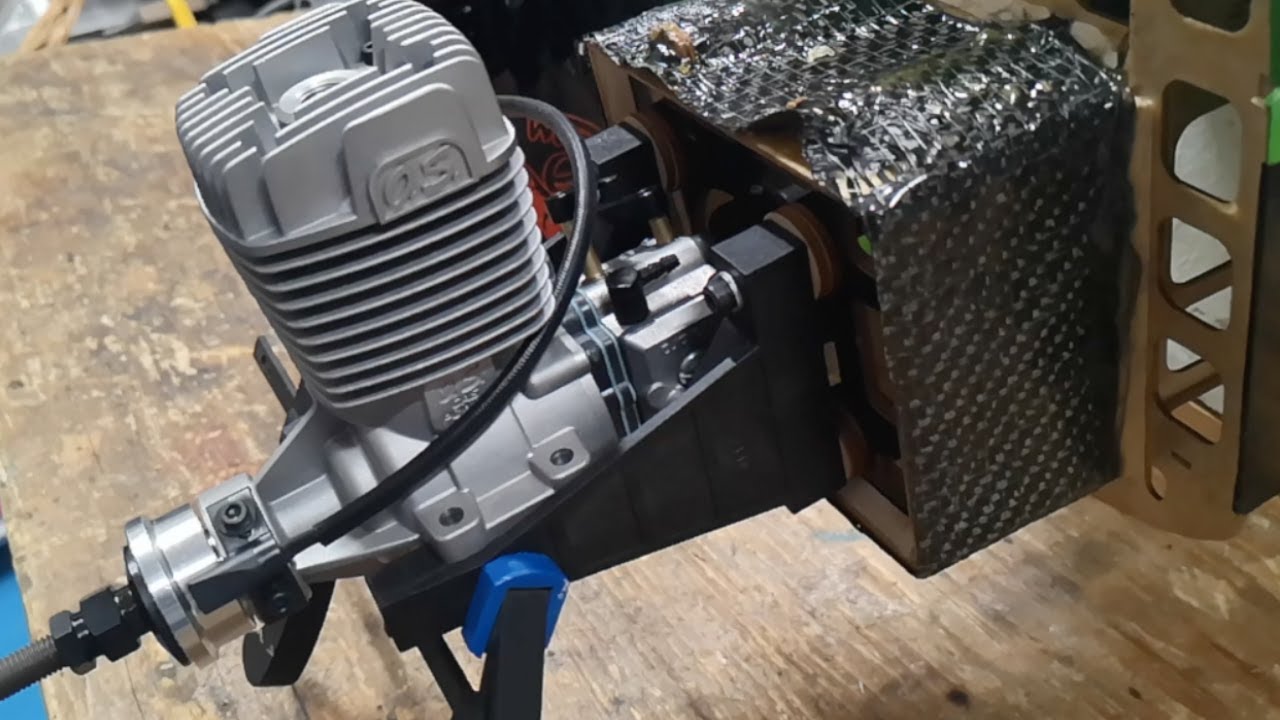 Pilot 20cc edge How to: Aligning gas motor for mounting!!