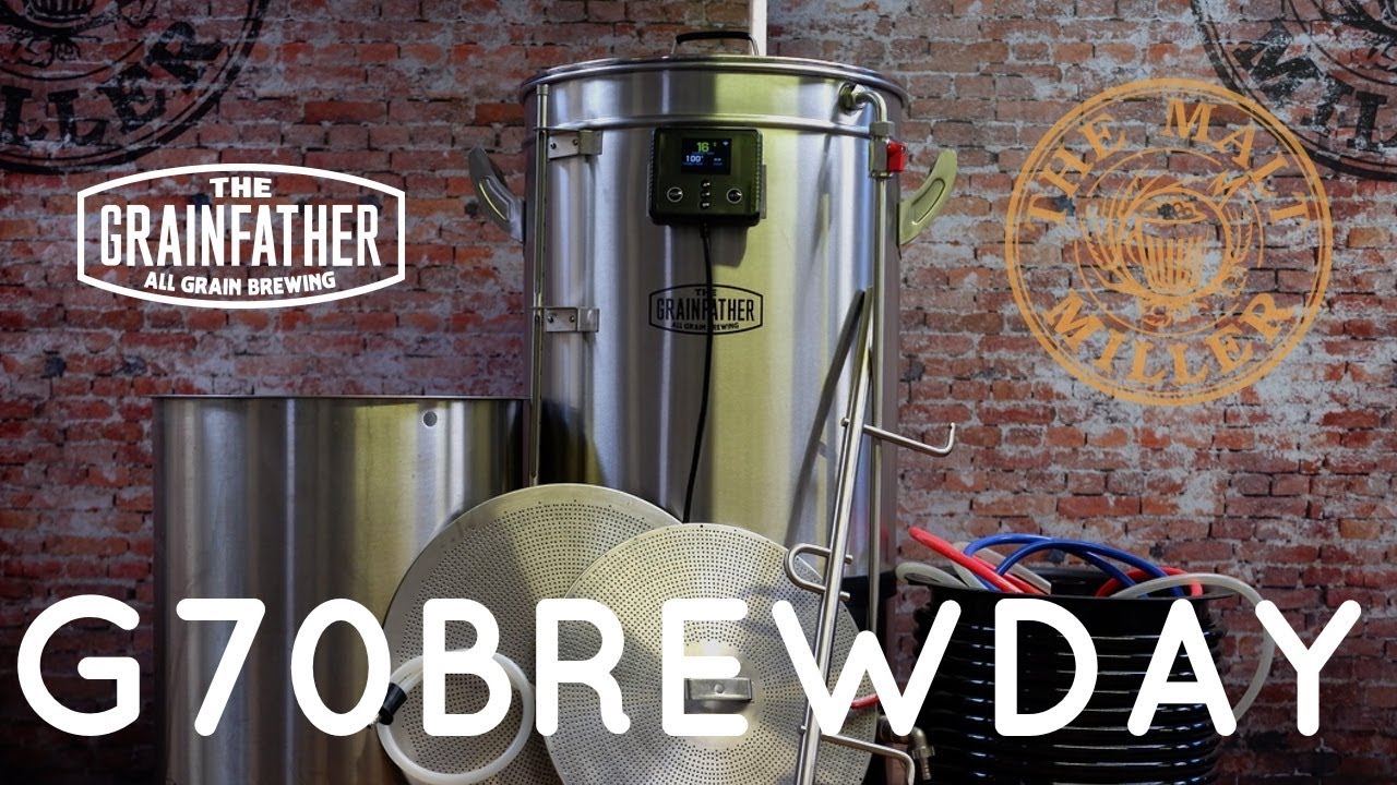 GRAINFATHER G70 - THE MALT MILLER - BREW DAY