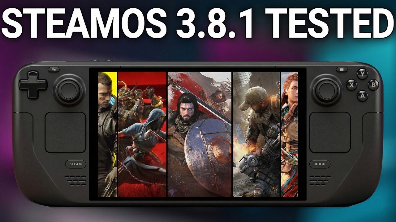 SteamOS 3.8 против 3.7 &mdash; значительное повышение производительности?