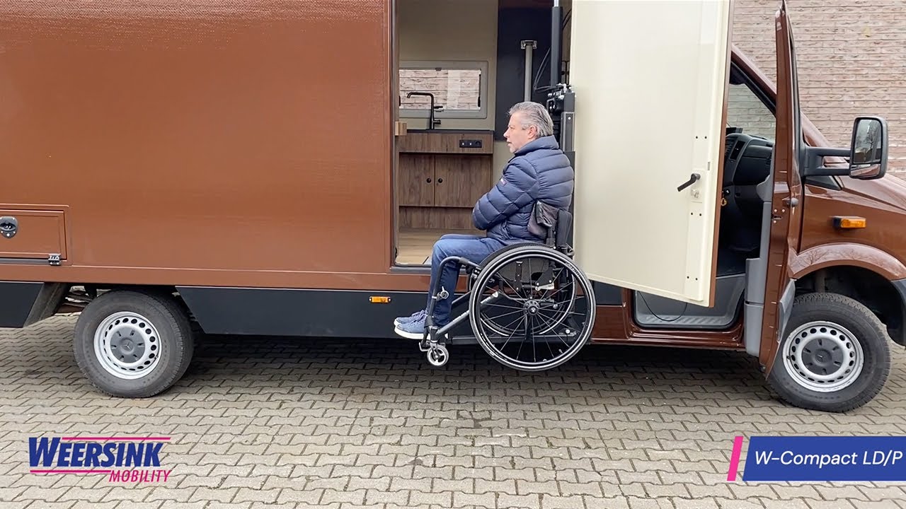 Rolstoelcamper: Zelf of meerijden (Lift: W-Compact LD/P)
