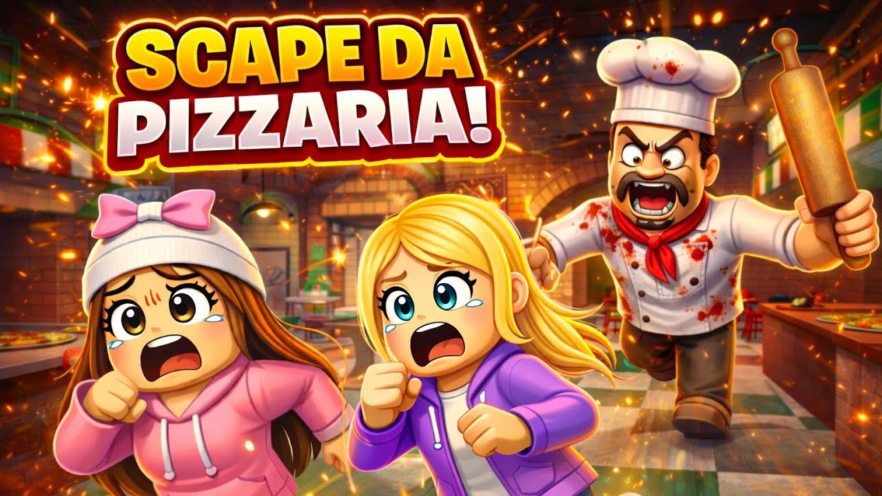 Fui fugir do scape da pizzaria e deu ruim  