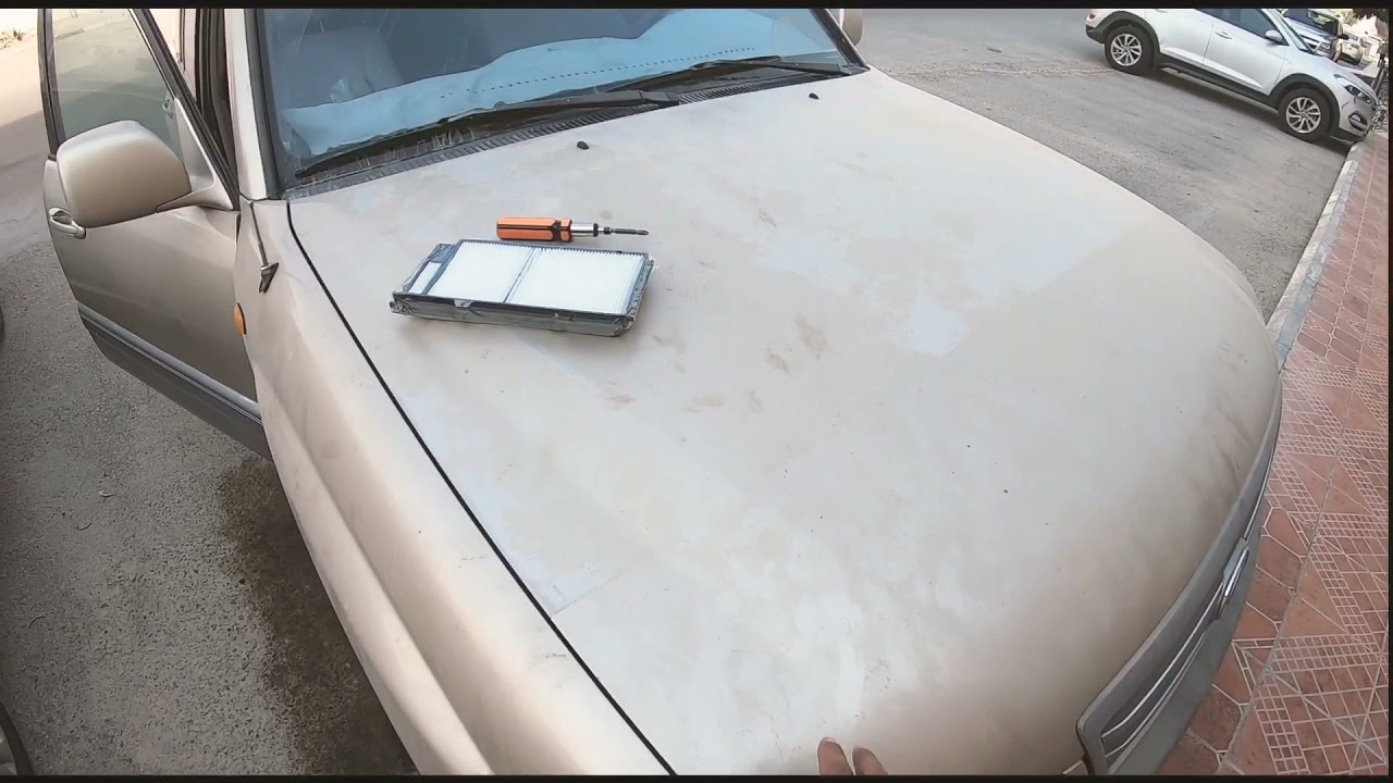 تغير فلتر المكيف لكزس lx470 Lexus Air Filter Toyota land cruiser