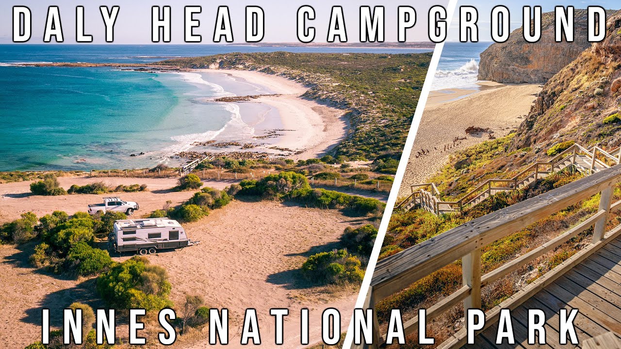 Innes National Park and Daly Head Campground. Swim with dolphins on the Yorke Peninsula.