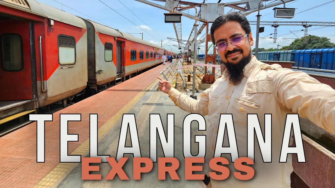 12723 Telangana Express Full Journey Hyderabad to Delhi