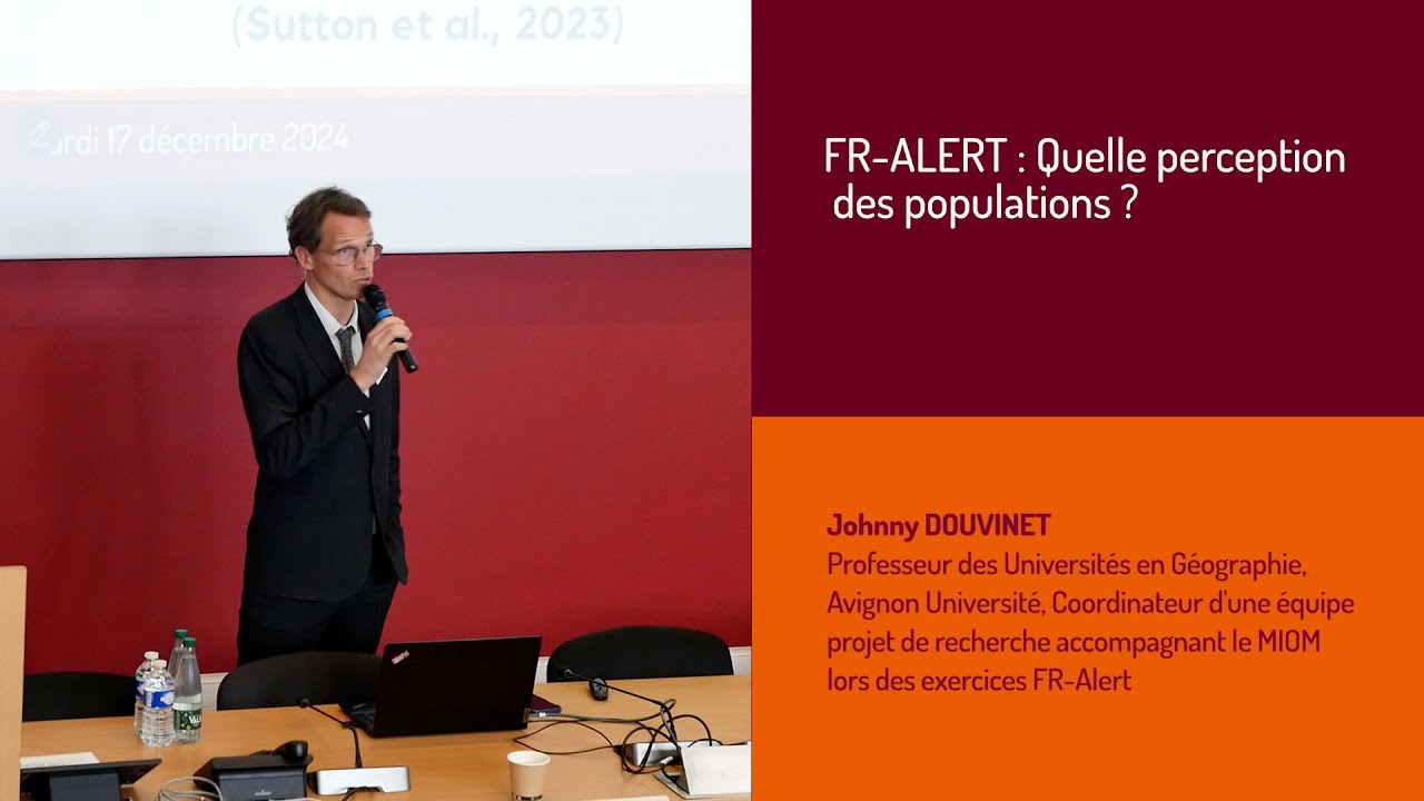 FR-ALERT : Quelle perception des populations ?