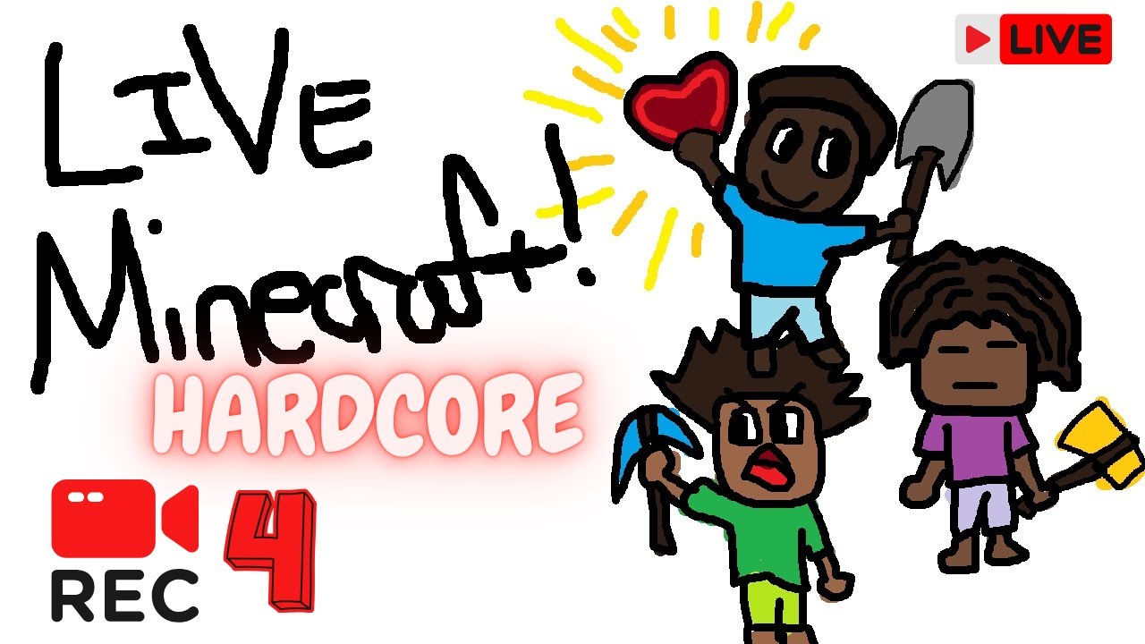 MINECRAFT HARDCORE LIVE - UPGRADING THE VILLAGE!!!