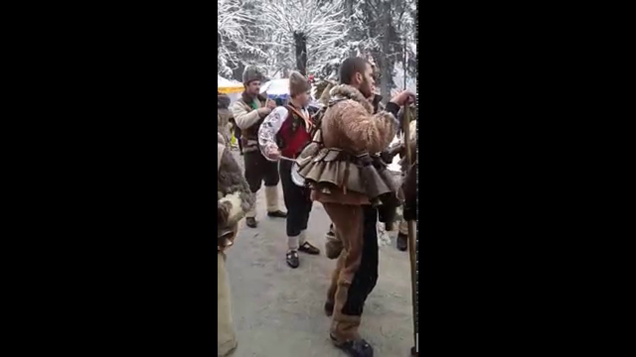 Кукери от Сопица в Брезник 16-01-2016г