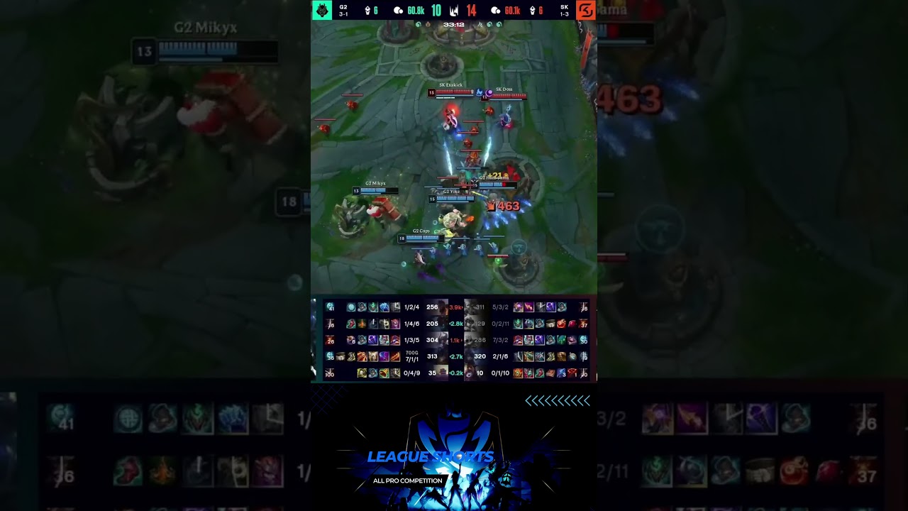 🎯El DA&Ntilde;O de HANS-SAMA | G2 vs SK LEC VERANO J5