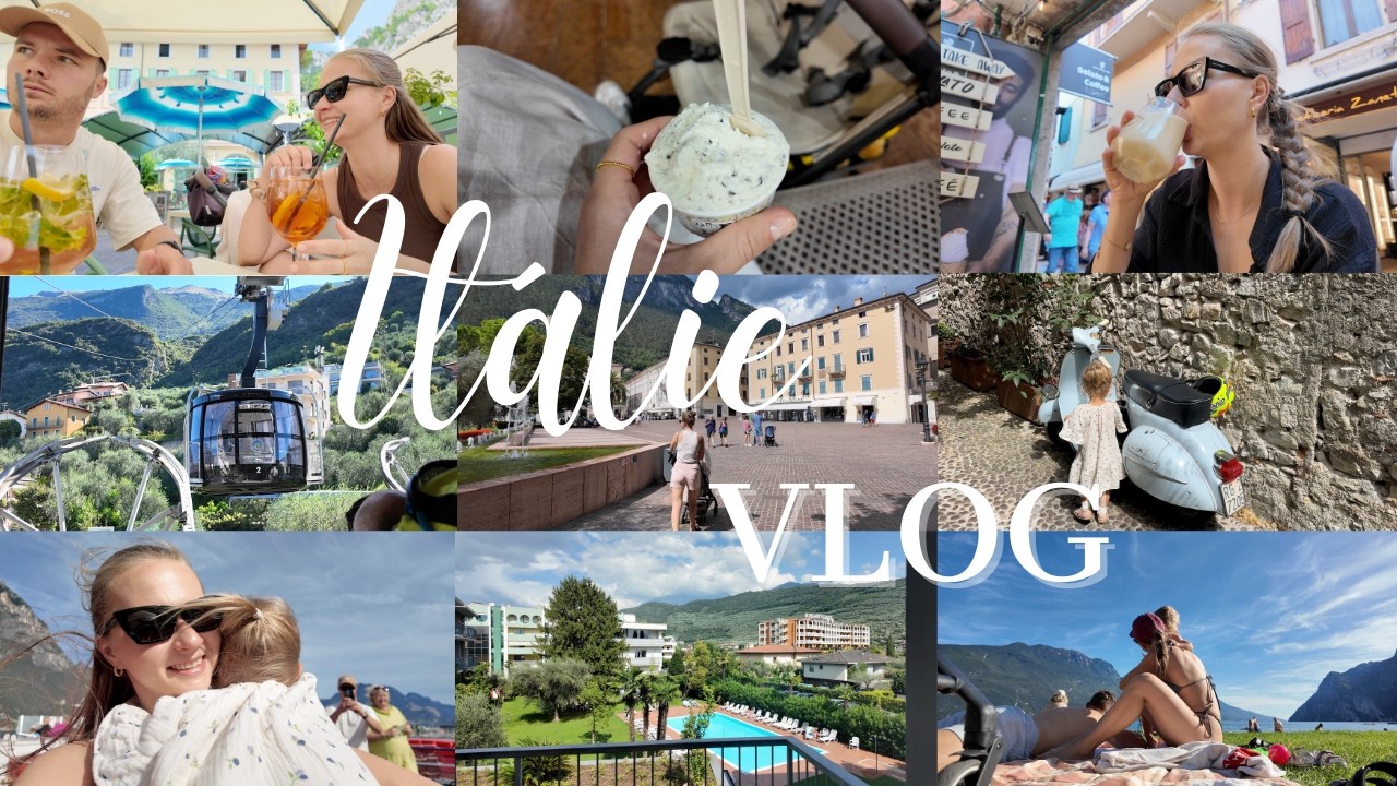 Rodinný roadtrip do Itálie- LAGO DI GARDA🇮🇹 Co všechno jsme stihli za 3 dny?!
